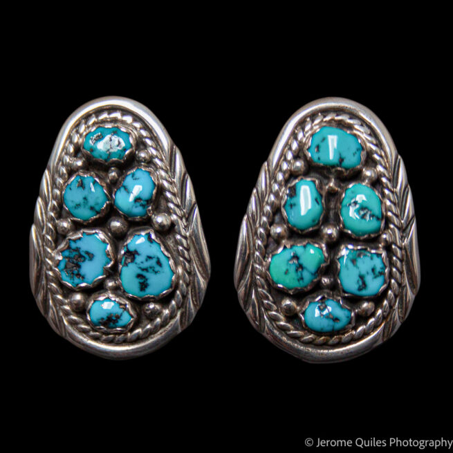 Navajo Turquoise Earrings