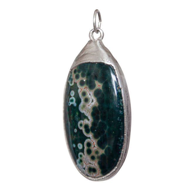 Pendentif Jaspe Océanique – Image 3