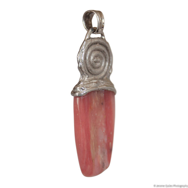 Pendentif Rhodochrosite Argent Sterling – Image 3