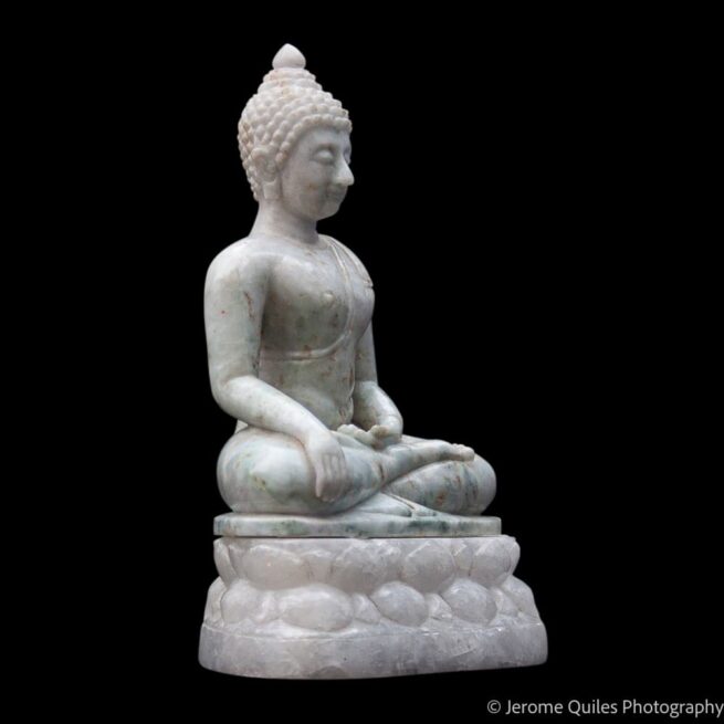 Sculpture Thaïlandaise Bouddha Jade – Image 2