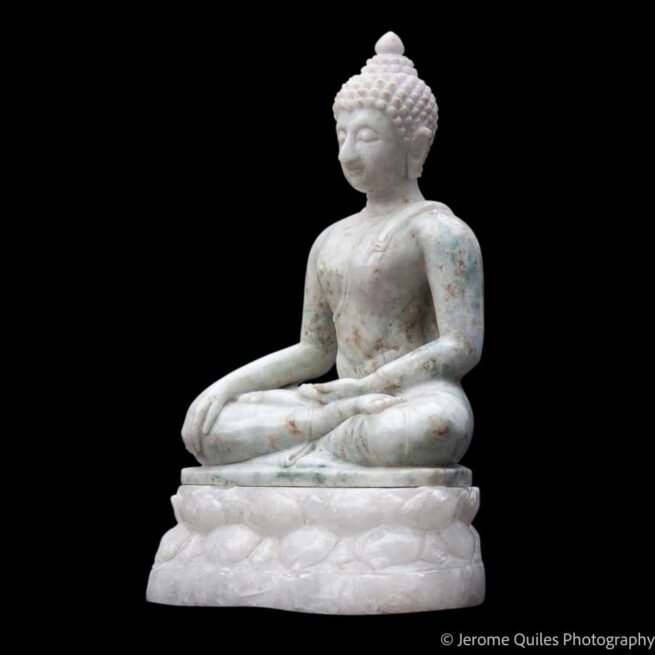 Sculpture Thaïlandaise Bouddha Jade – Image 3