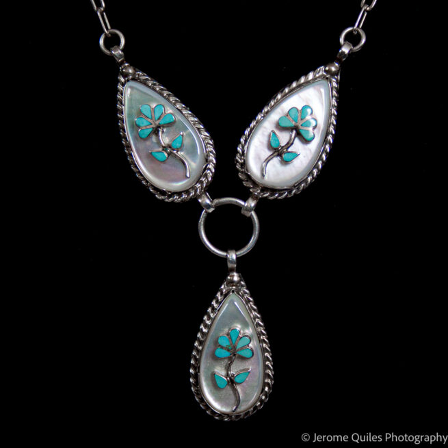 Triptych Zuni Necklace