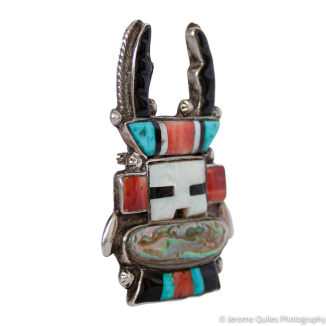 Broche Vintage Kachina Antilope – Image 2