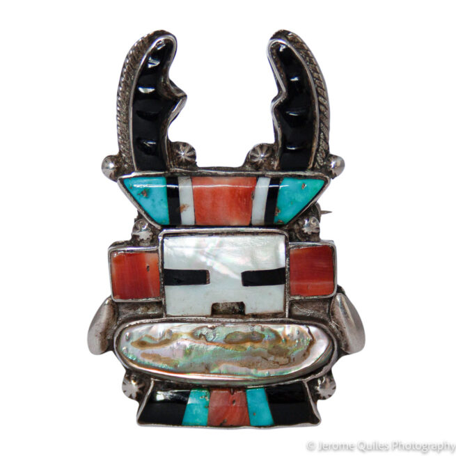 Vintage Antelope Kachina Pin Brooch