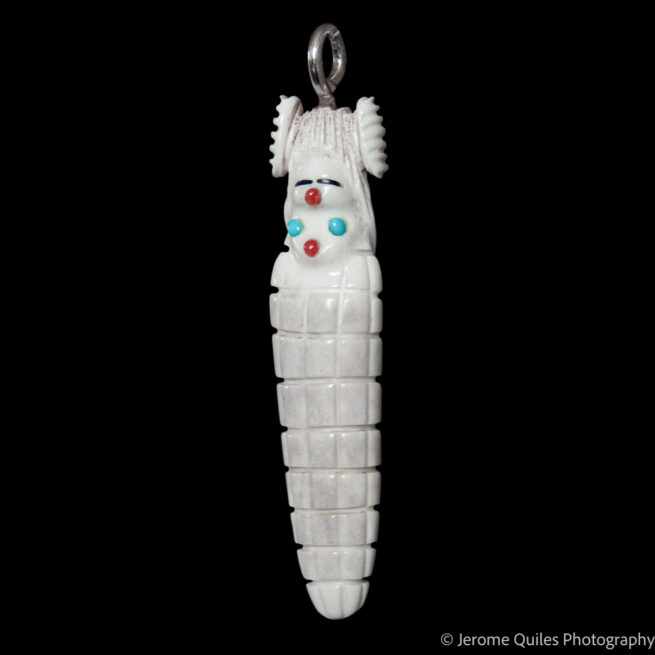 Zuni Corn Maiden Pendant - Image 3