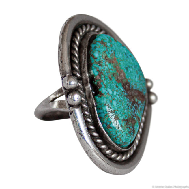 1960s Navajo Turquoise Ring - Image 2
