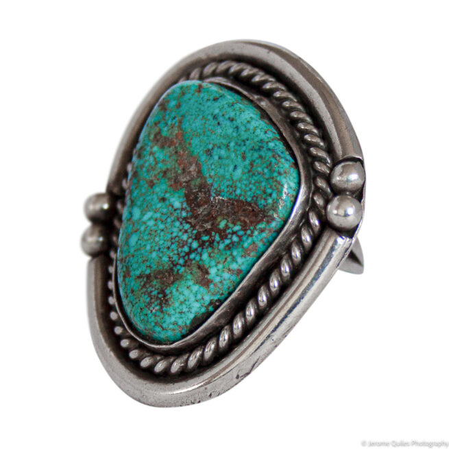 1960s Navajo Turquoise Ring - Image 3
