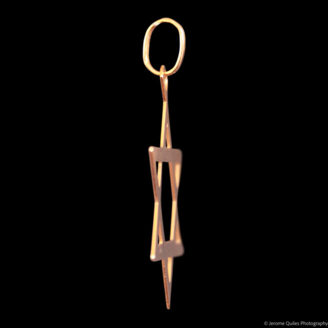 Pendentif Étoile de David Or 9K – Image 3