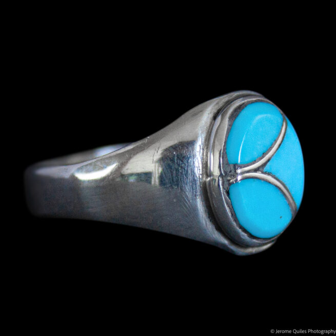 Blue Turquoise Ring - Image 2