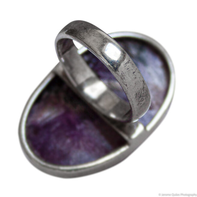 Bague Charoïte Argent – Image 5