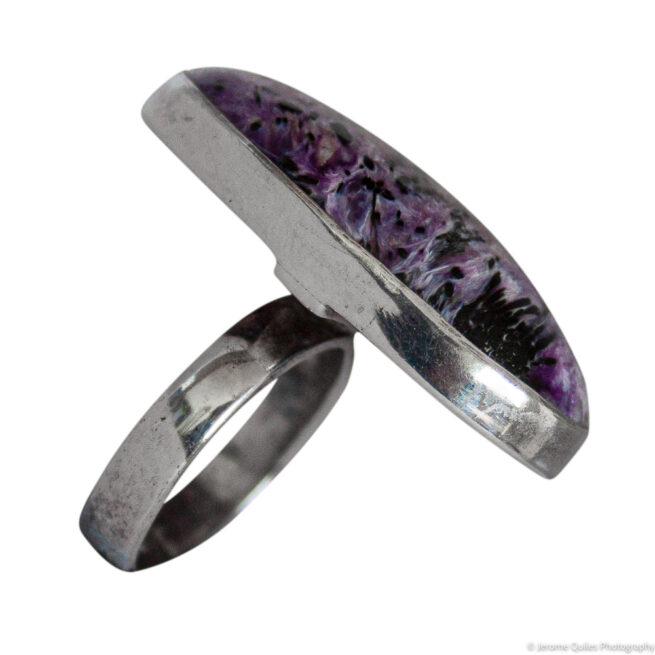 Bague Charoïte Argent – Image 4