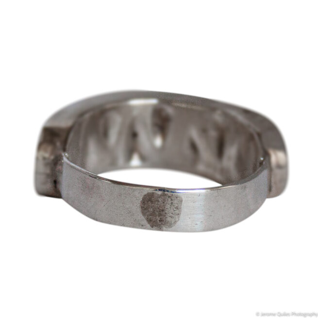 Fish Scale Turquoise Ring - Image 4