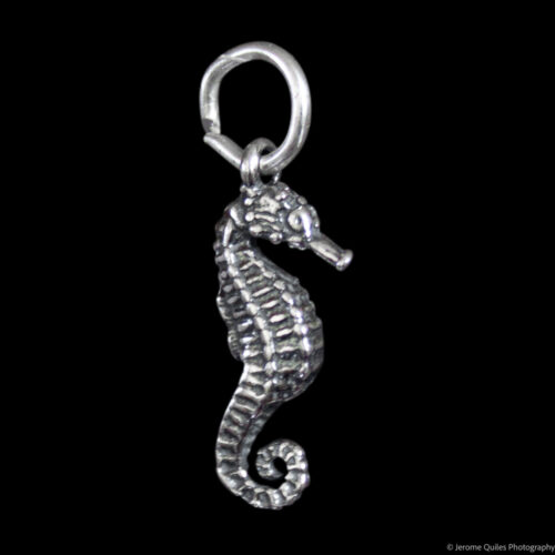 Silver Seahorse Pendant