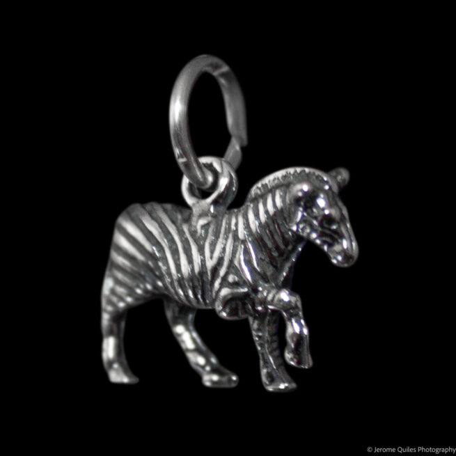 Silver Zebra Pendant - Image 2
