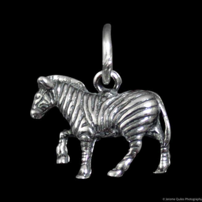 Silver Zebra Pendant - Image 3
