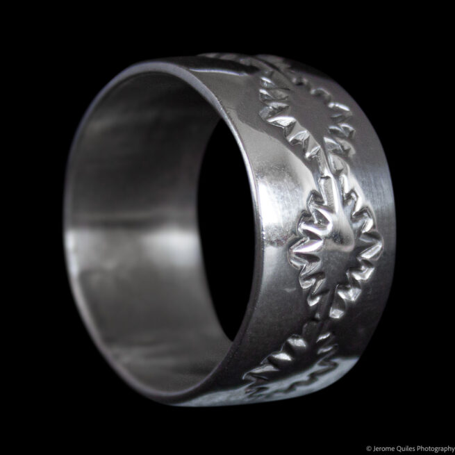 Bague Argent Étoile Sioux – Image 4