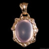 Pendentif Quartz Rose Or 18 Carats – Image 4