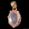 Pendentif Quartz Rose Or 18 Carats – Image 6