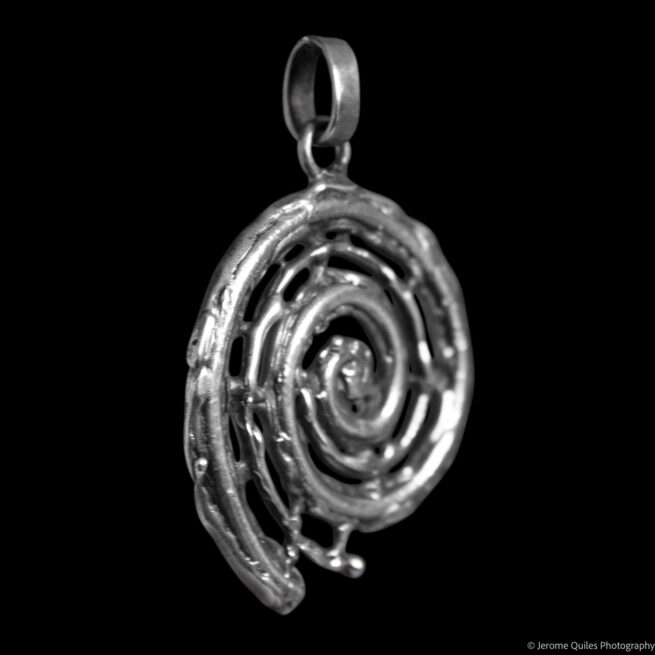 Silver Ammonite Pendant - Image 4
