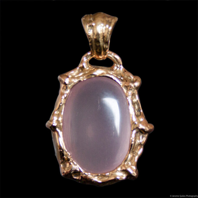 18K Gold Heart Chakra Pendant - Image 6