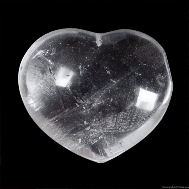 Clear Quartz Heart