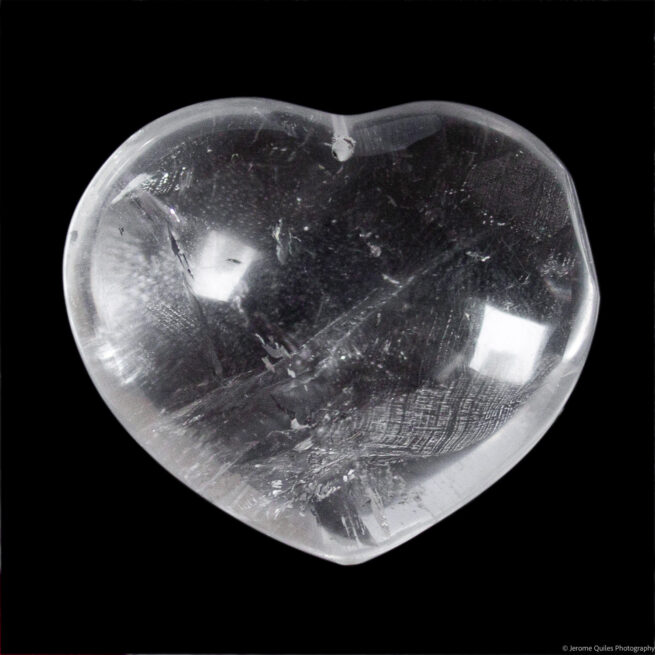 Clear Quartz Heart