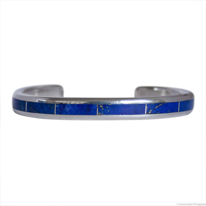 Segmented Lapis Lazuli Bracelet