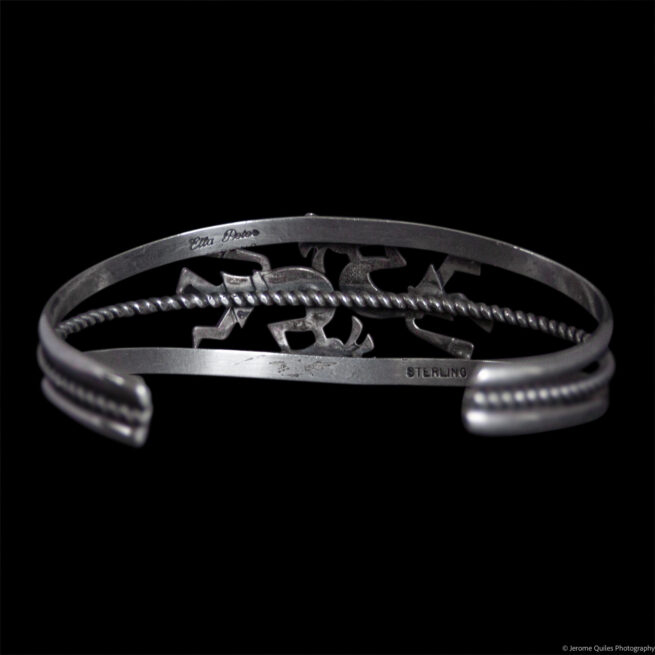 Silver Kokopelli Bracelet - Image 4