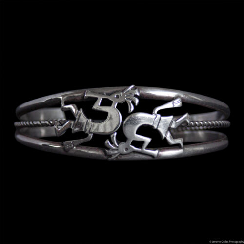 Silver Kokopelli Bracelet