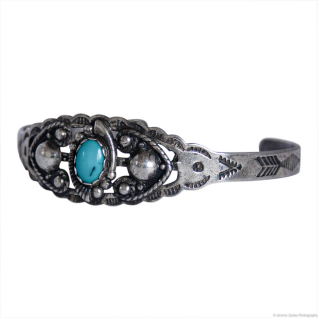 Traditional Turquoise Bracelet - Image 3