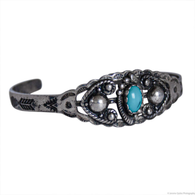 Traditional Turquoise Bracelet - Image 2