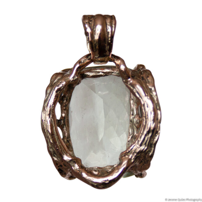 Pendentif Prasiolite Or 9 Carats – Image 5