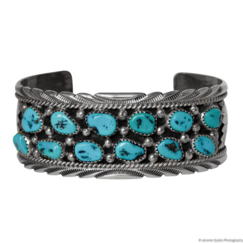 Chunky Turquoise Bracelet