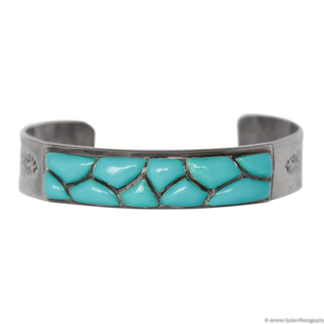 Fish Scale Turquoise Bracelet