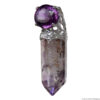 Pendentif Double Améthyste Haute Gamme – Image 3