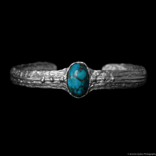 High Grade Turquoise Silver Bracelet