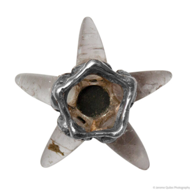Pendentif Étoile Diospide Quartz Rutile – Image 3