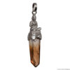 Silver Buddha Citrine Pendant - Image 2