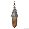 Silver Buddha Citrine Pendant - Image 4