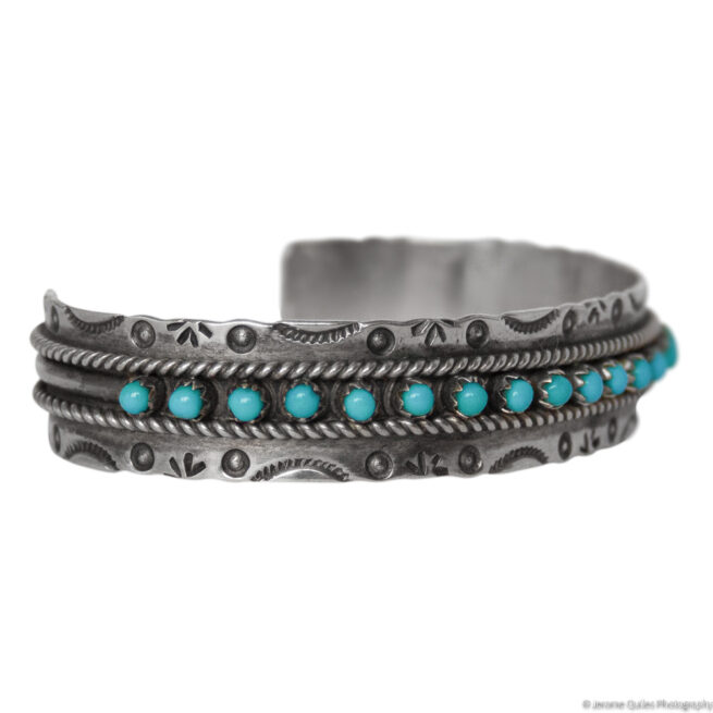 Snake Eyes Turquoise Bracelet - Image 2