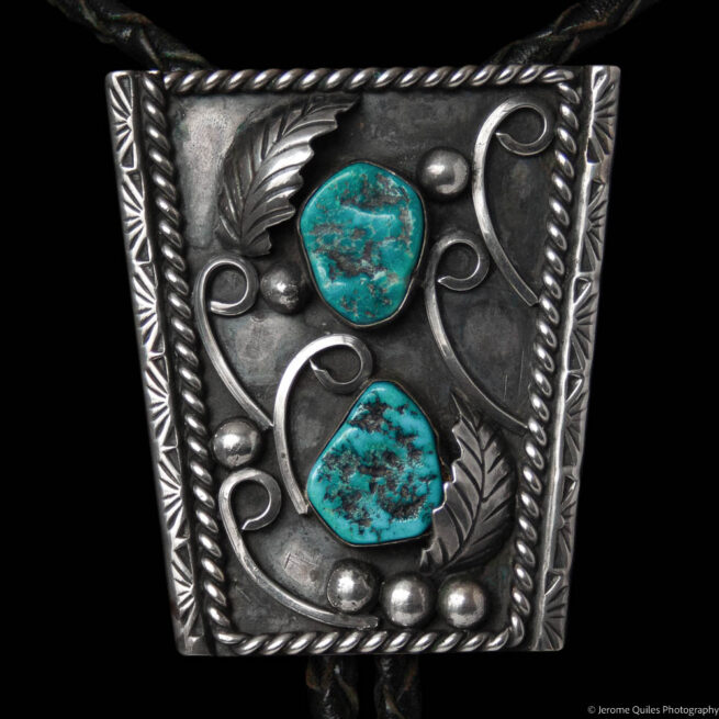 Vintage Turquoise Bolo-Tie