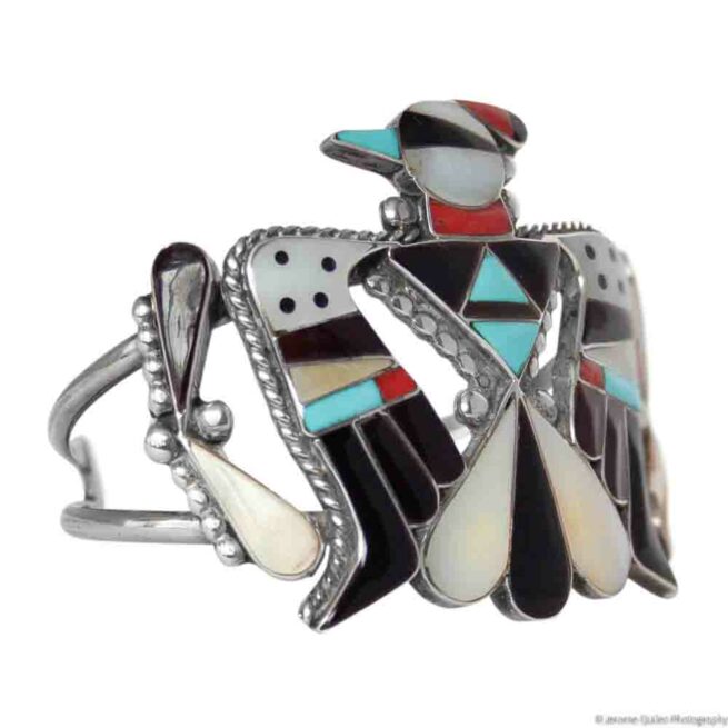 Bracelet Oiseau-Tonnerre Motif Zuni – Image 2