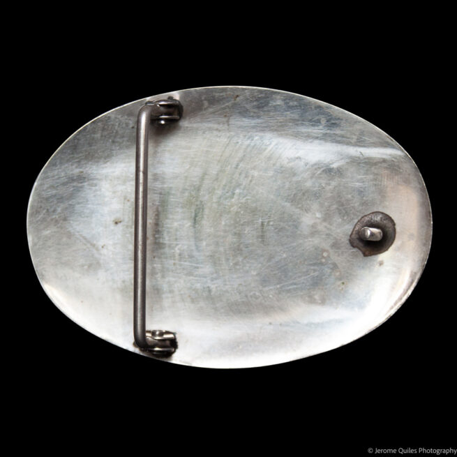 1960s Vintage Banjo Belt Buckle - Image 4