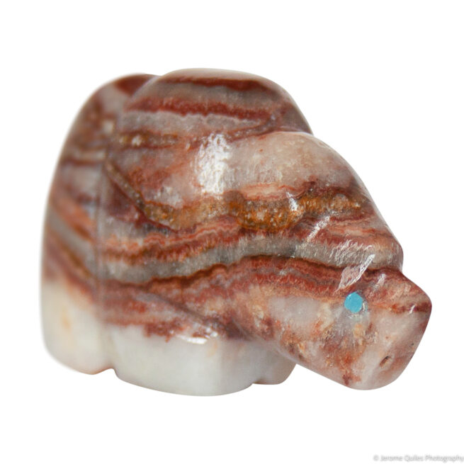 Brown Zuni Bear Carving - Image 2
