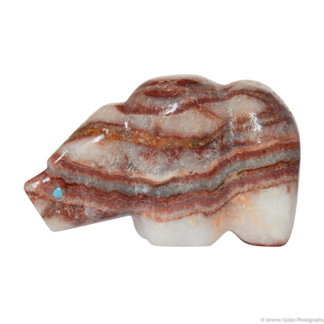 Brown Zuni Bear Carving - Image 3