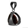 Faceted Red Garnet Silver Pendant - Image 6