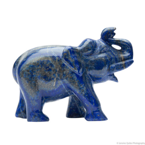 Lapis Elephant Statue