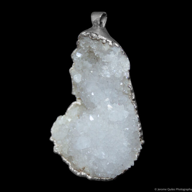 Large Druzy Quartz Pendant - Image 3