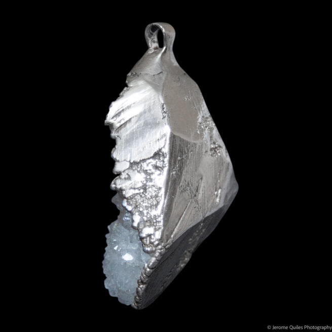Large Druzy Quartz Pendant - Image 5