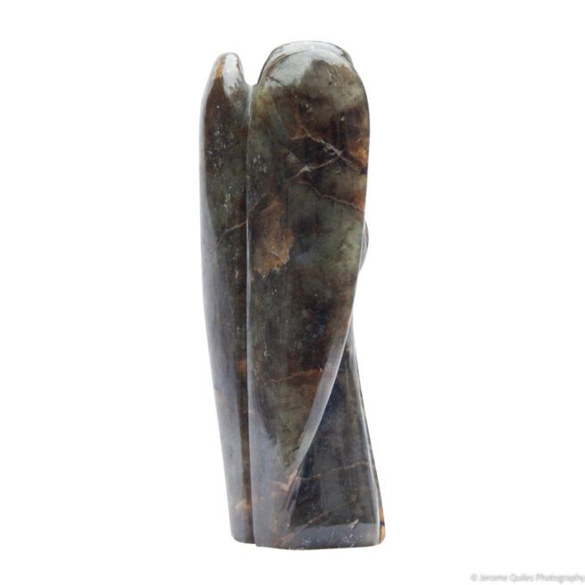 Sculpture Ange Large Labradorite – Image 4